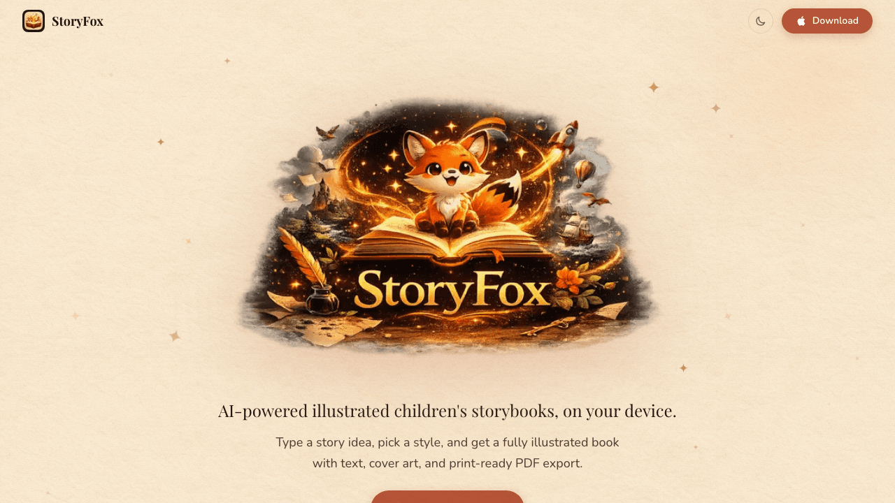 StoryFox preview